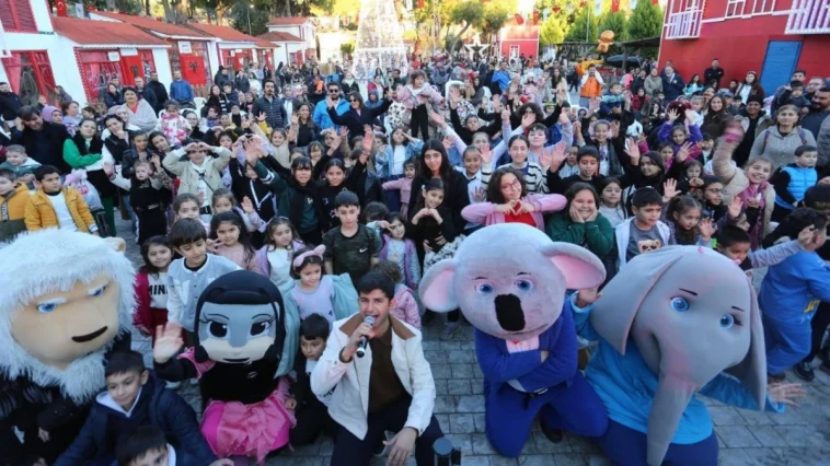 Yeni yıl coşkusu DokumaPark'ta yaşandı