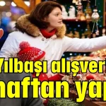 Yılbaşı alışverişini esnaftan yapın