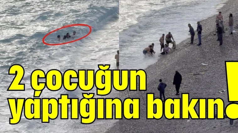 2 çocuğun yaptığına bakın!