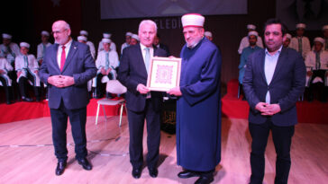Antalyada 27 hafız için icazet töreni