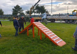 Kepezden evcil dostlara oyun parkı