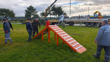 Kepezden evcil dostlara oyun parkı