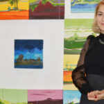 Pencereden gözlemlerini tuvale yansıttı