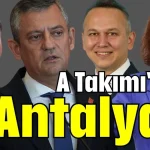 A Takımı'nda 3 Antalyalı