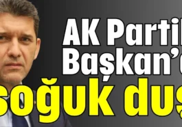 AK Partili Başkan'a soğuk duş