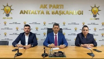 AK Parti'nin Antalya'da 279 bin 232 üyesi var