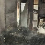 Alanya'da apartman dairesinde korkutan yangın