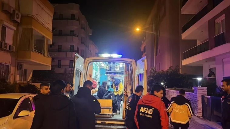 Alanya’da personel lojmanında yangın paniği