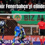 Alanyaspor Fenerbahçe'yi elinden kaçırdı: 2-3