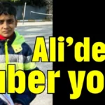 Ali’den haber yok!