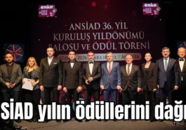 ANSİAD yılın ödüllerini dağıttı