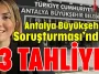 Antalya Büyükşehir Soruşturması’nda 3 tahliye