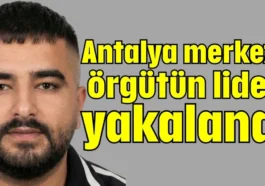 Antalya merkezli örgütün lideri yakalandı