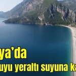 Antalya'da deniz suyu yeraltı suyuna karışıyor