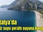 Antalya'da deniz suyu yeraltı suyuna karışıyor