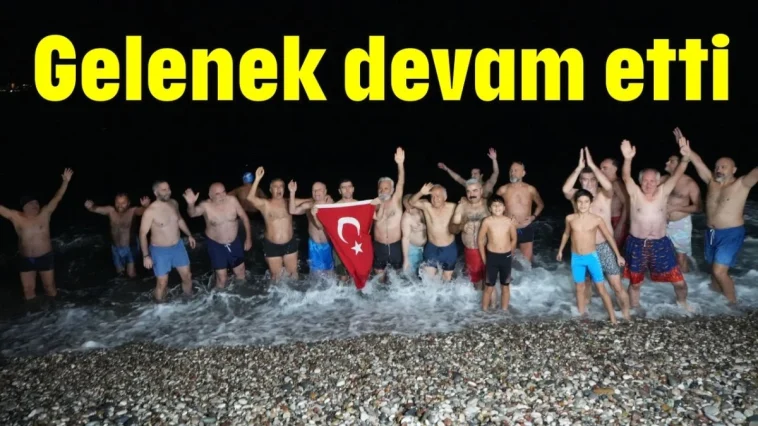 Antalya’da gelenek devam etti