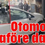 Antalya’da otomobil kuaföre daldı