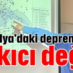 Antalya'daki depremler yıkıcı değil