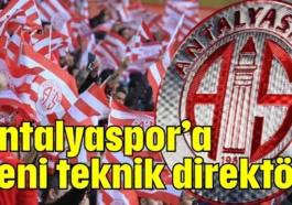 Antalyaspor’a yeni teknik direktör