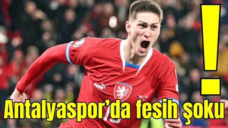 Antalyaspor'da fesih şoku!