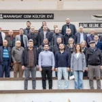 Başkan Vekili Çiçek'ten cemevine ziyaret