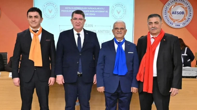 Börekçiler Odası’nda Şimşek güven tazeledi