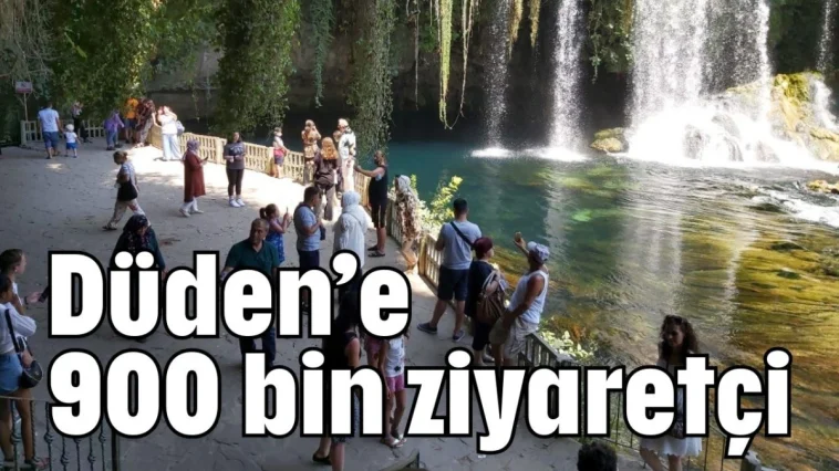 Düden’e 900 bin ziyaretçi