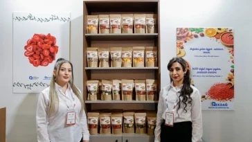 EKDAĞ’ın kurutma tesisinde üretilen ürünler fuarda tanıtıldı