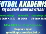Futbol Akademisi kış dönemi kayıtları başlıyor