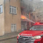 Gazipaşa’da apartman yangını