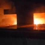 Gazipaşa’da mahalle konağında yangın