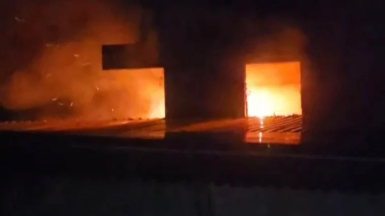 Gazipaşa’da mahalle konağında yangın