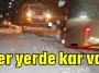 Her yerde kar var