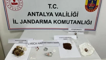 İbradı’da uyuşturucu operasyonu