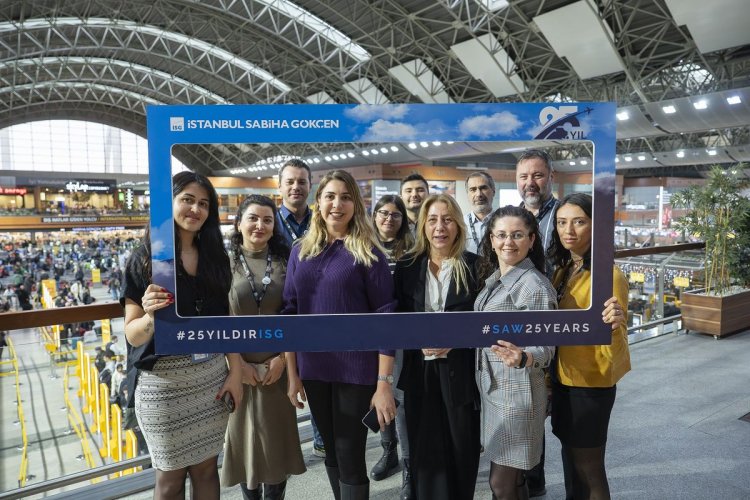 İSTANBUL SABİHA GÖKÇEN (ISG) ULUSLARARASI HAVALİMANI 25 YAŞINDA!