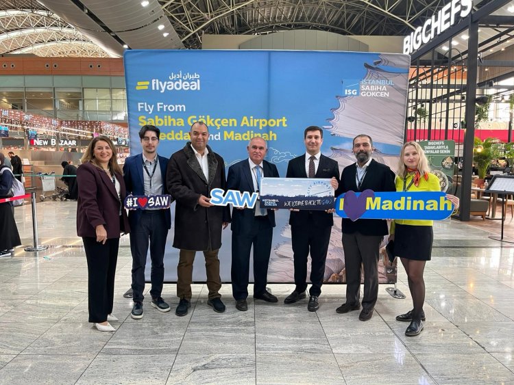 FLYADEAL İLE SABİHA GÖKÇEN'DEN CİDDE VE MEDİNE'YE DİREKT UÇUŞ