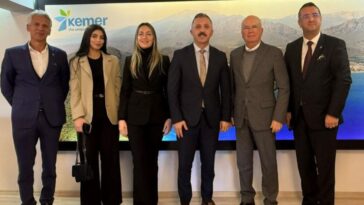 KEMER TURİZMİ İÇİN ÖNEMLİ BULUŞMA: KETOB’DAN KAYMAKAM SOLMAZ’A ZİYARET