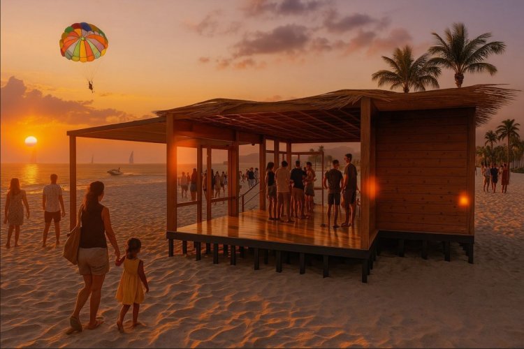 ALANYA SAHİLLERİNDE YENİ DÖNEM: SU SPORLARI TEK TİP MİMARİYE KAVUŞUYOR