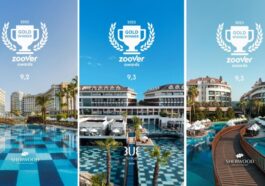 SHERWOOD RESORTS & HOTELS’E AVRUPA’DAN ÜÇÜNCÜ ALTIN ÖDÜL: ZOOVER GOLD WINNER GURURU!