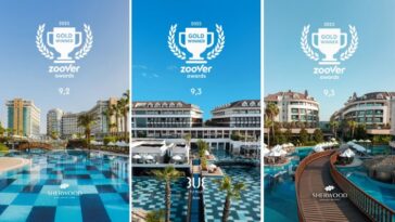 SHERWOOD RESORTS & HOTELS’E AVRUPA’DAN ÜÇÜNCÜ ALTIN ÖDÜL: ZOOVER GOLD WINNER GURURU!