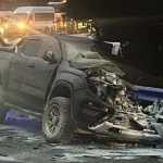 Kamyonet ile tır çarpıştı: 2 yaralı