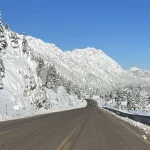 Kar sonrası Alacabel’de büyüleyen görüntüler