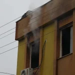 Kepez'de dairede korkutan yangın