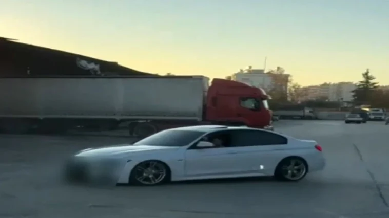 Kepez’de drift yapan dürücüye ağır ceza