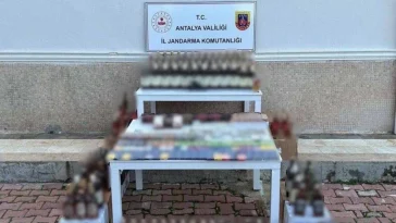 Kepez’de kaçak alkol operasyonu