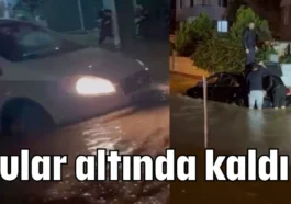 Konyaaltı sular altında kaldı!