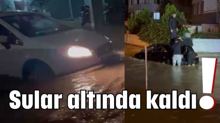 Konyaaltı sular altında kaldı!