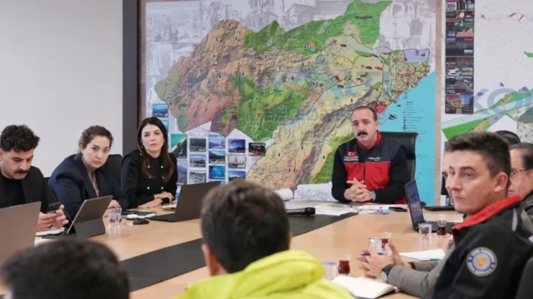 Konyaaltı'nda kriz masası kuruldu