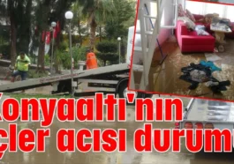 Konyaaltı'nın içler acısı durumu