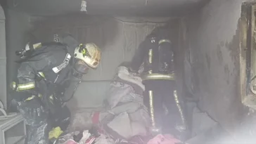 Manavgat'ta 3 katlı binada yangın paniği